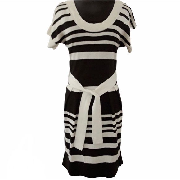 Banana Republic Dresses & Skirts - Banana Republic Scoop Neck Striped Sheath Dress